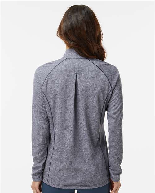 Women's Space Dyed Quarter-Zip Pullover - A594