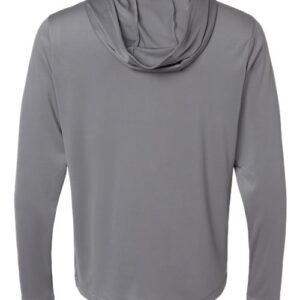 Men's Lightweight Quarter-Zip Hooded Pullover - A596 - Image 15