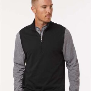 Men's Club Quarter-Zip Vest - A599 - Image 5