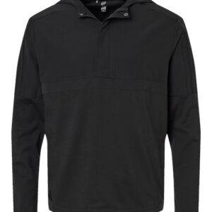 Men's Half-Zip Hooded Anorak - A607 - Image 2