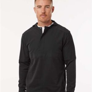 Men's Half-Zip Hooded Anorak - A607 - Image 5