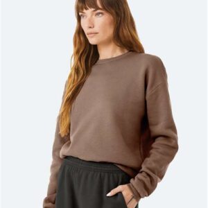 Unisex Sponge Fleece Drop Shoulder Crewneck Sweatshirt - 3945 - Image 42