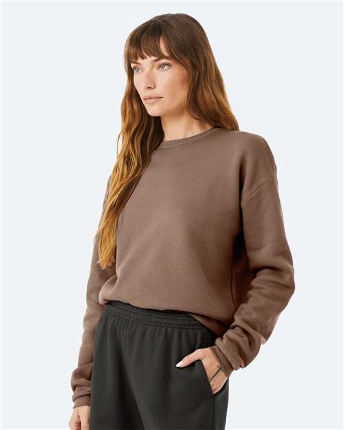 Unisex Sponge Fleece Drop Shoulder Crewneck Sweatshirt - 3945