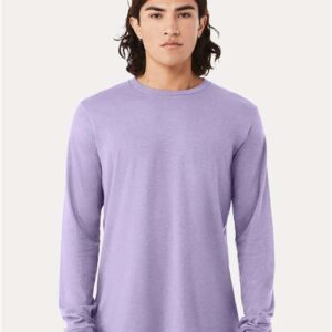 Heather CVC Long Sleeve Tee - 3501CVC - Image 17