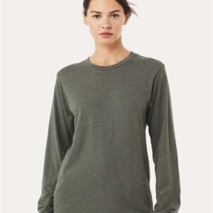 Heather CVC Long Sleeve Tee - 3501CVC - Image 29
