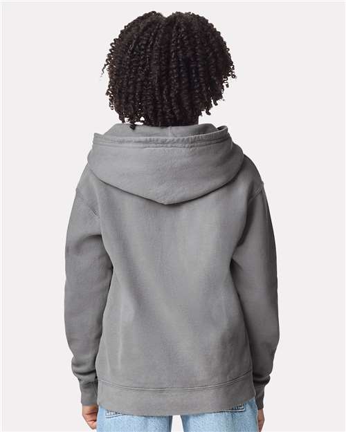 Youth Garment-Dyed Lightweight Fleece Hooded Sweatshirt - 1467Y