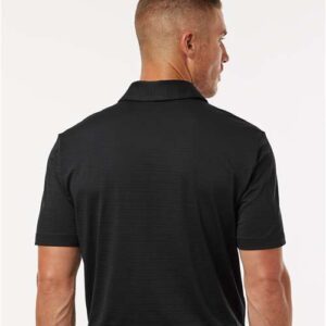 Men's Textured Stripe Polo - A704 - Image 7