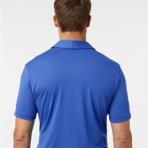 Men's Textured Stripe Polo - A704 - Image 19