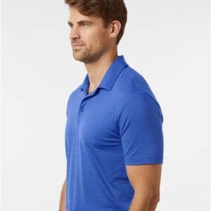 Men's Textured Stripe Polo - A704 - Image 18