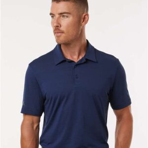 Men's Textured Stripe Polo - A704 - Image 23