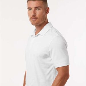 Men's Textured Stripe Polo - A704 - Image 30