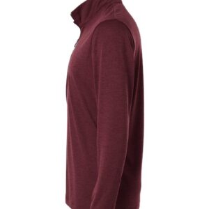 Men's Pro-Lock Performance Mélange Quarter-Zip Pullover - 4HM700 - Image 10