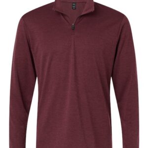 Men's Pro-Lock Performance Mélange Quarter-Zip Pullover - 4HM700 - Image 8