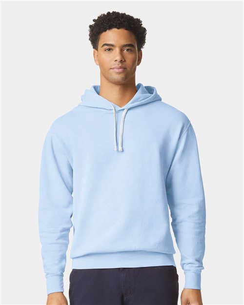 Unisex Garment-Dyed Lightweight Fleece Hooded Sweatshirt - 1467