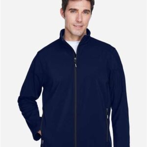 Men's Cruise Two-Layer Fleece Bonded Soft Shell Jacket - 88184 - Image 14
