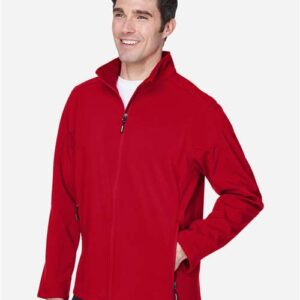 Men's Cruise Two-Layer Fleece Bonded Soft Shell Jacket - 88184 - Image 20
