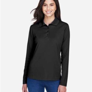 Women's Pinnacle Performance Long Sleeve Piqué Polo - 78192 - Image 4