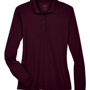 Women's Pinnacle Performance Long Sleeve Piqué Polo - 78192 - Image 7
