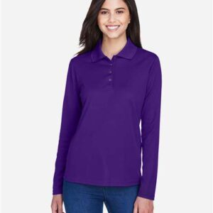 Women's Pinnacle Performance Long Sleeve Piqué Polo - 78192 - Image 19