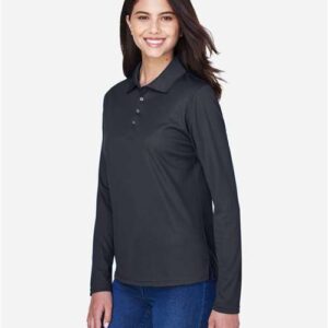 Women's Pinnacle Performance Long Sleeve Piqué Polo - 78192 - Image 25