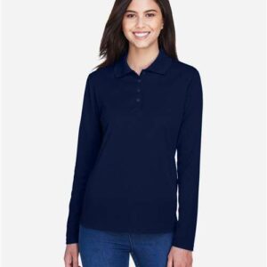 Women's Pinnacle Performance Long Sleeve Piqué Polo - 78192 - Image 29