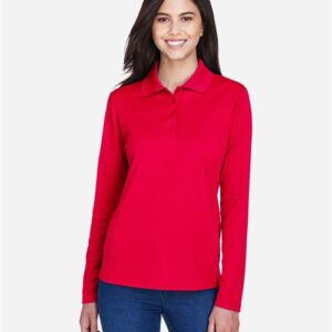 Women's Pinnacle Performance Long Sleeve Piqué Polo - 78192 - Image 34