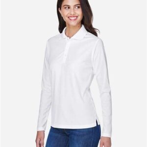 Women's Pinnacle Performance Long Sleeve Piqué Polo - 78192 - Image 50