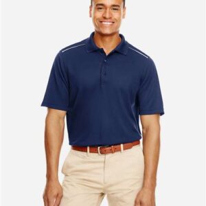Men's Radiant Performance Piqué Polo with Reflective Piping - 88181R - Image 7