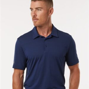 Men's Textured Stripe Polo - A704 - Image 1