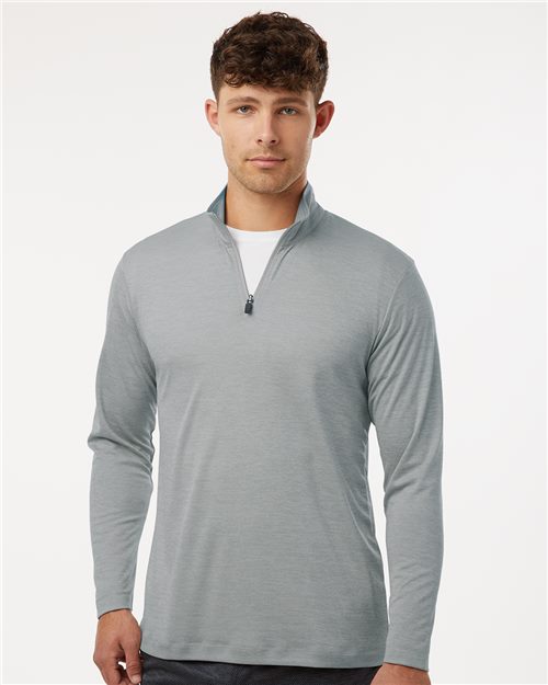 Men's Pro-Lock Performance Mélange Quarter-Zip Pullover - 4HM700