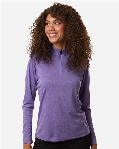 Women's Pro-Lock Performance Mélange Quarter-Zip Pullover - 4HM70L