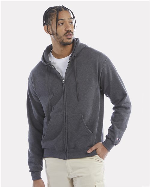 Unisex Powerblend® Full-Zip Hooded Sweatshirt - S800