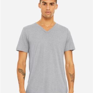 Unisex Triblend V-Neck Tee - 3415