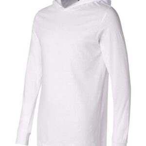 Unisex Jersey Hooded Long Sleeve Tee - 3512 - Image 9