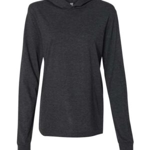 Unisex Jersey Hooded Long Sleeve Tee - 3512 - Image 2