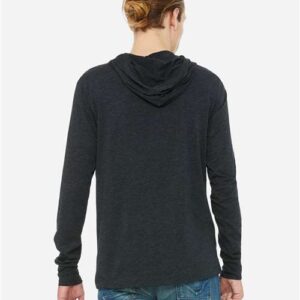 Unisex Jersey Hooded Long Sleeve Tee - 3512 - Image 7