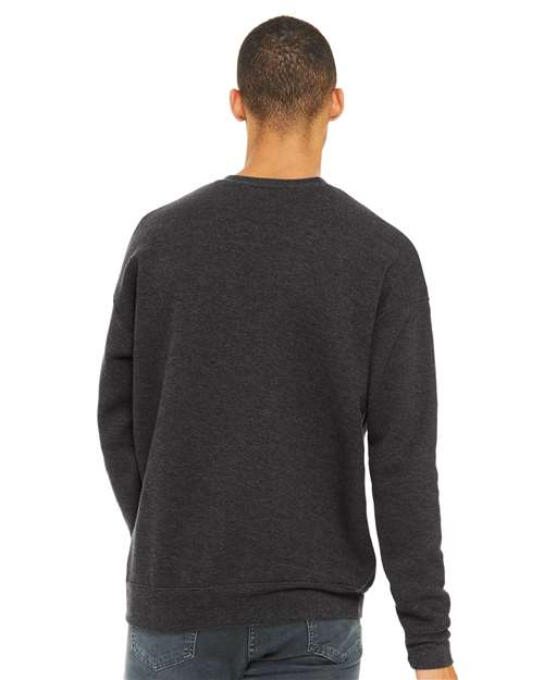 Unisex Sponge Fleece Drop Shoulder Crewneck Sweatshirt - 3945