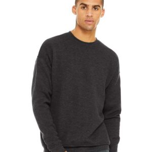 Unisex Sponge Fleece Drop Shoulder Crewneck Sweatshirt - 3945 - Image 11