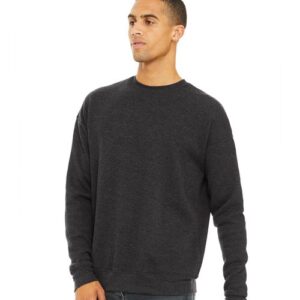 Unisex Sponge Fleece Drop Shoulder Crewneck Sweatshirt - 3945 - Image 12