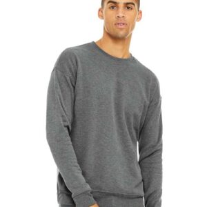 Unisex Sponge Fleece Drop Shoulder Crewneck Sweatshirt - 3945 - Image 17