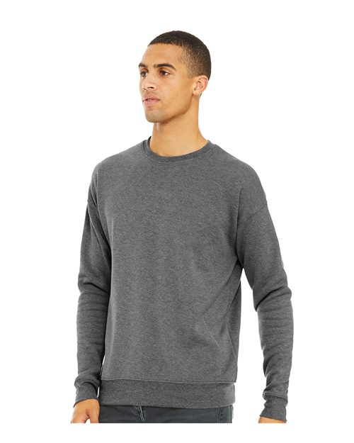 Unisex Sponge Fleece Drop Shoulder Crewneck Sweatshirt - 3945