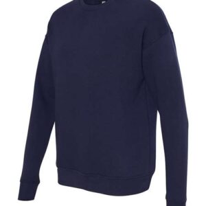 Unisex Sponge Fleece Drop Shoulder Crewneck Sweatshirt - 3945 - Image 36