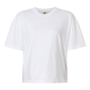Women's Garment-Dyed Heavyweight Boxy T-Shirt - 3023CL - Image 68