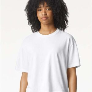 Women's Garment-Dyed Heavyweight Boxy T-Shirt - 3023CL - Image 71
