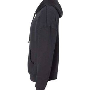 Unisex Sponge Fleece Drop Shoulder Hoodie Sweatshirt - 3729 - Image 4