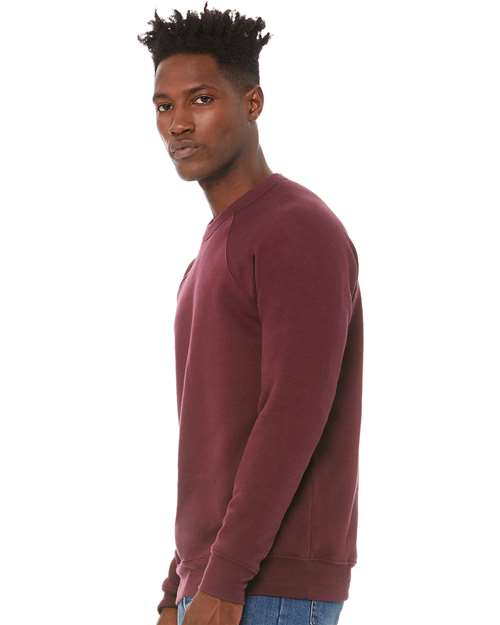 Unisex Sponge Fleece Raglan Crewneck Sweatshirt - 3901