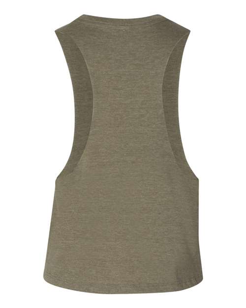 Women's Racerback Crop Tank - 6682