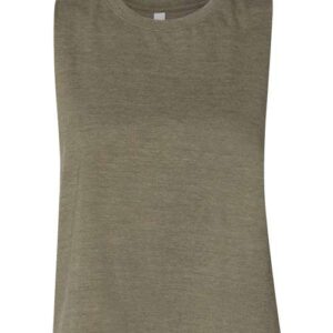 Women's Racerback Crop Tank - 6682 - Image 20