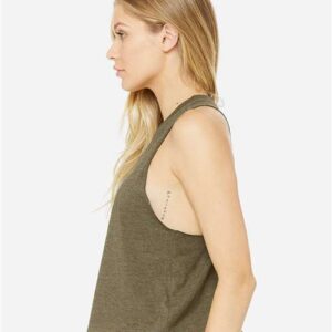 Women's Racerback Crop Tank - 6682 - Image 24