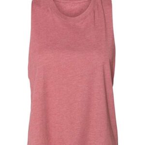 Women's Racerback Crop Tank - 6682 - Image 11